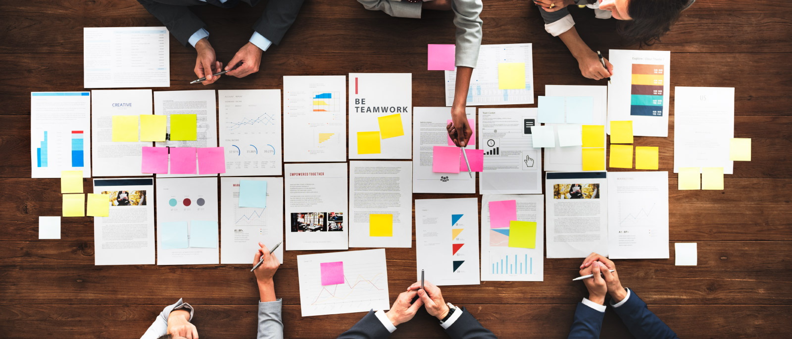 Project management header