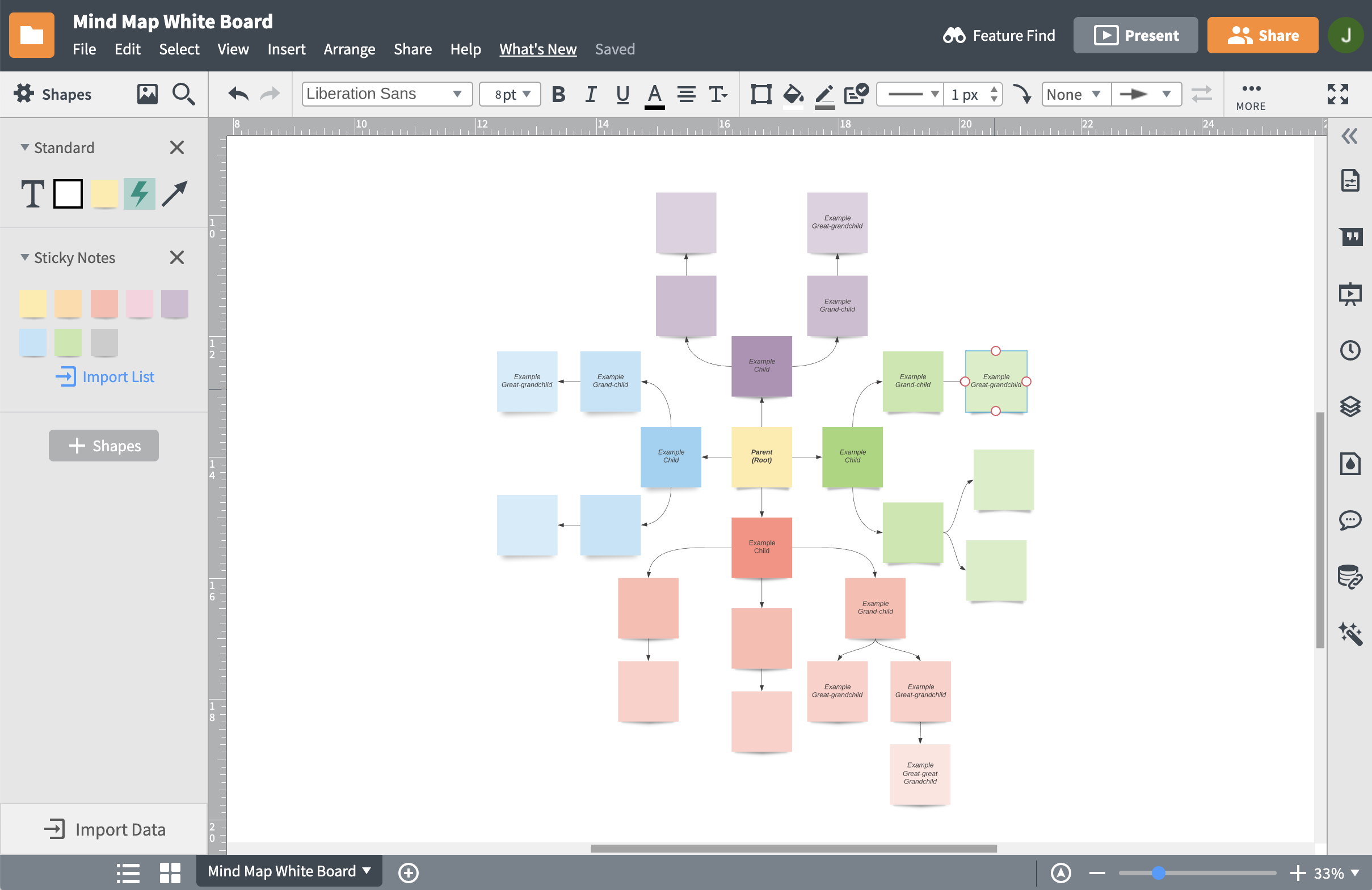 Draw big ideas on a bigger canvas when you whiteboard online