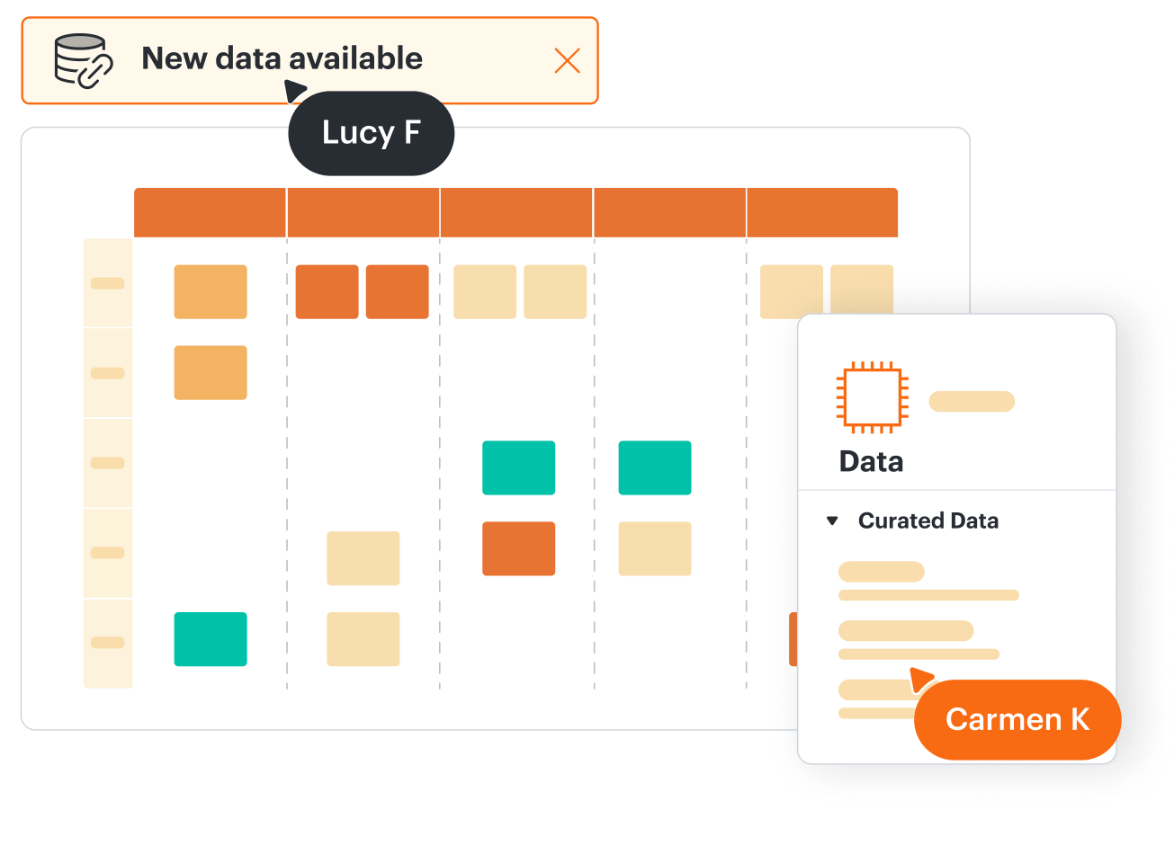 notificación de nuevos datos disponibles