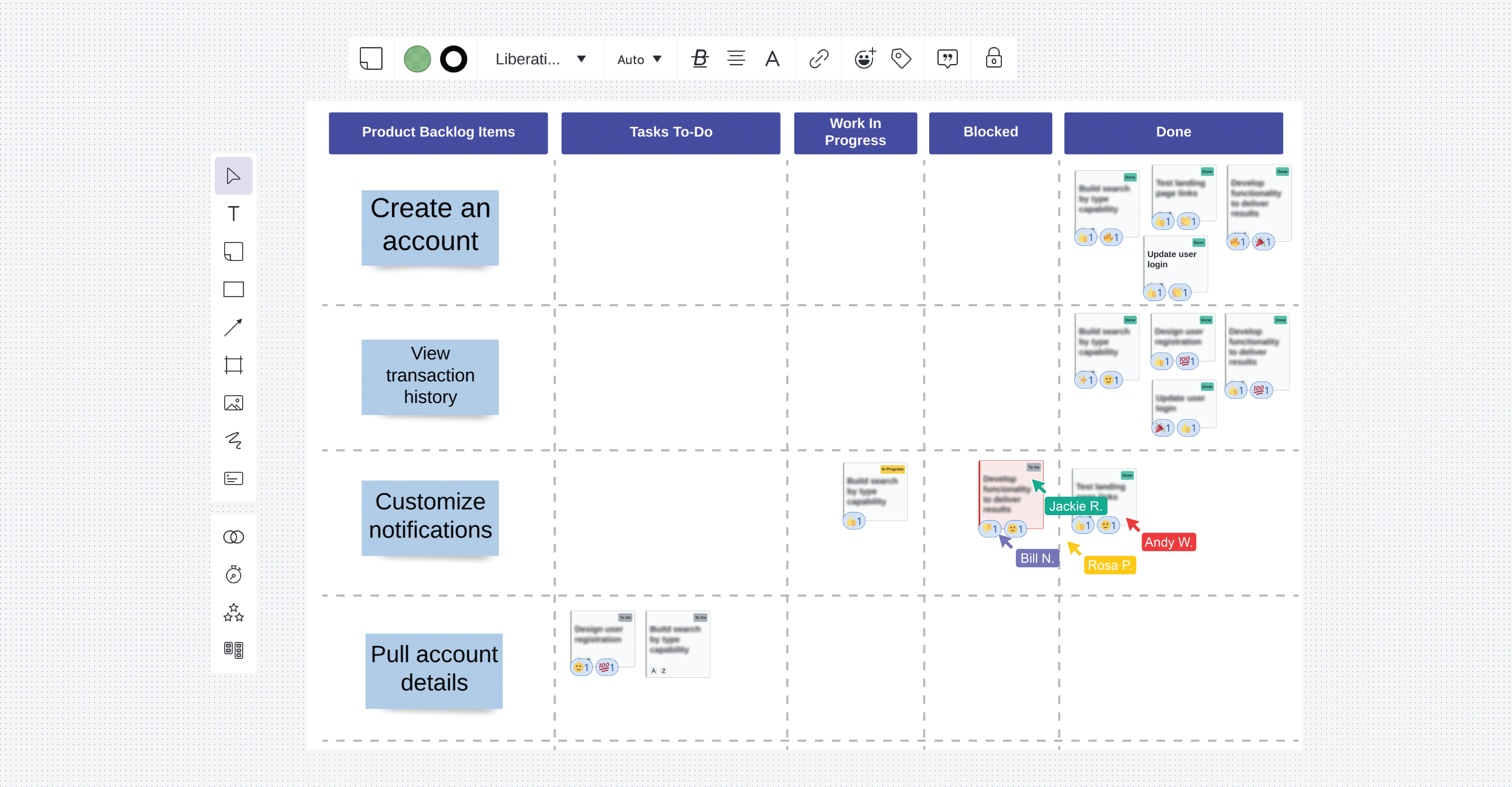 Try sprint planning in Lucidspark with this template