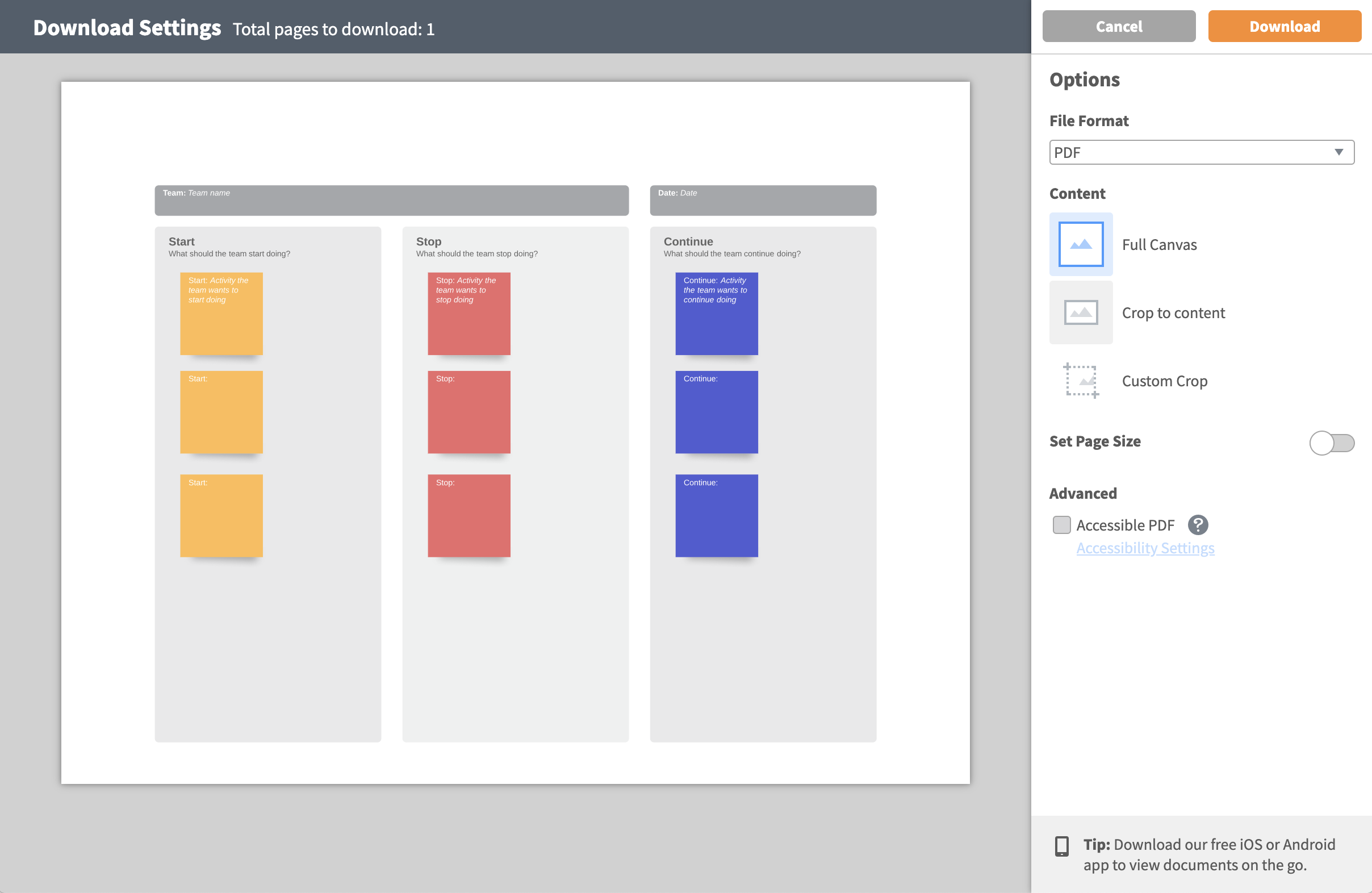 Share your digital whiteboard and align on ideas faster