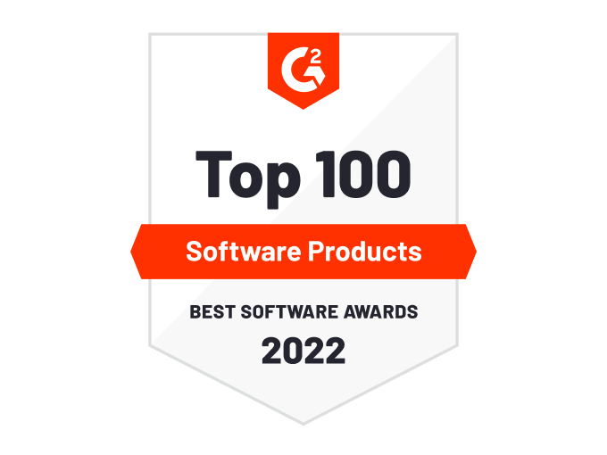 illustratie van top 100 softwareproducten