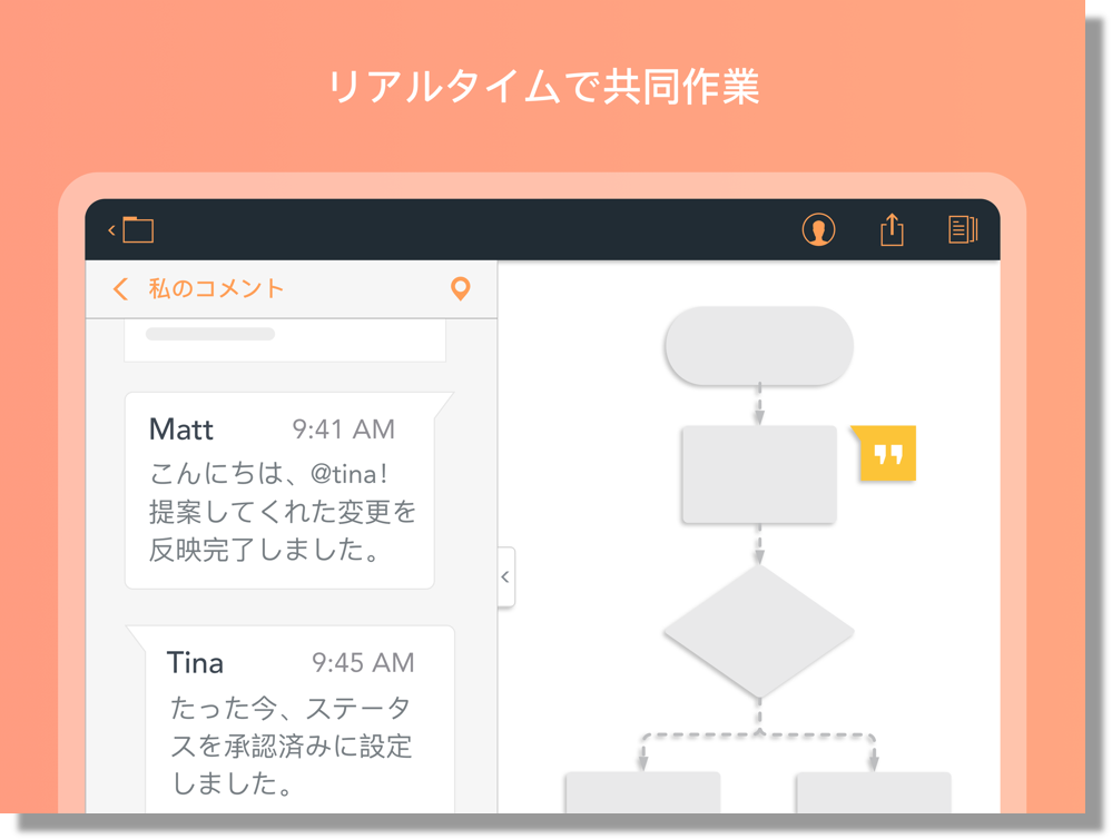 いつでも、どこでも、チームと簡単にコラボレーション
