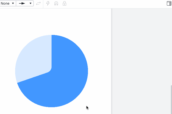 How to Set the Value of a Dynamic Shape in Lucidchart