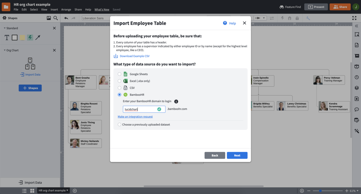 Integrate with BambooHR