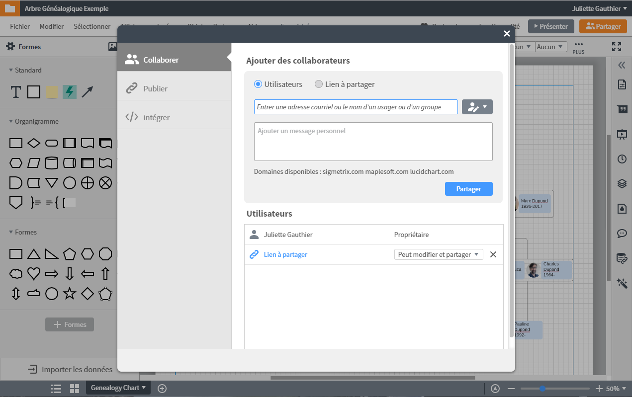 Collaborate in real time with our online diagram software