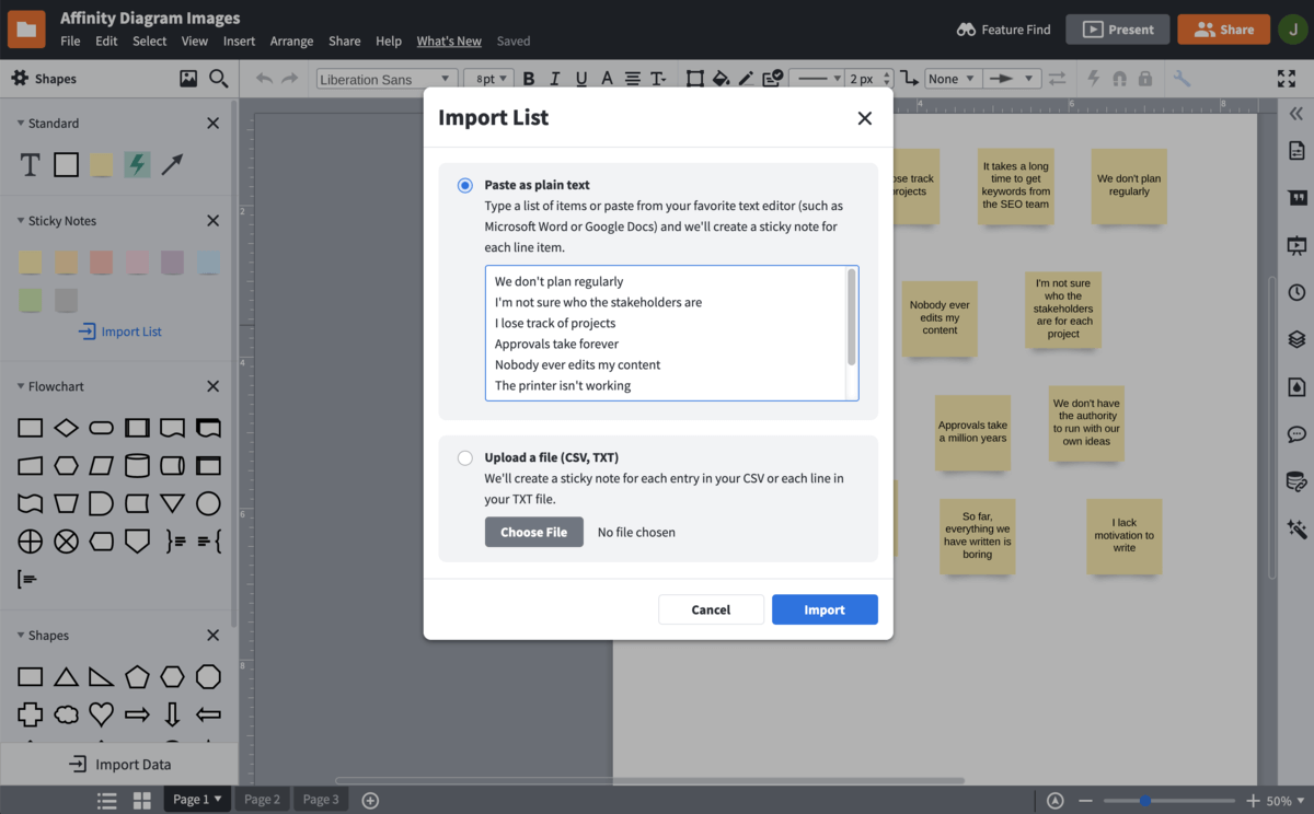 Turn data into visuals