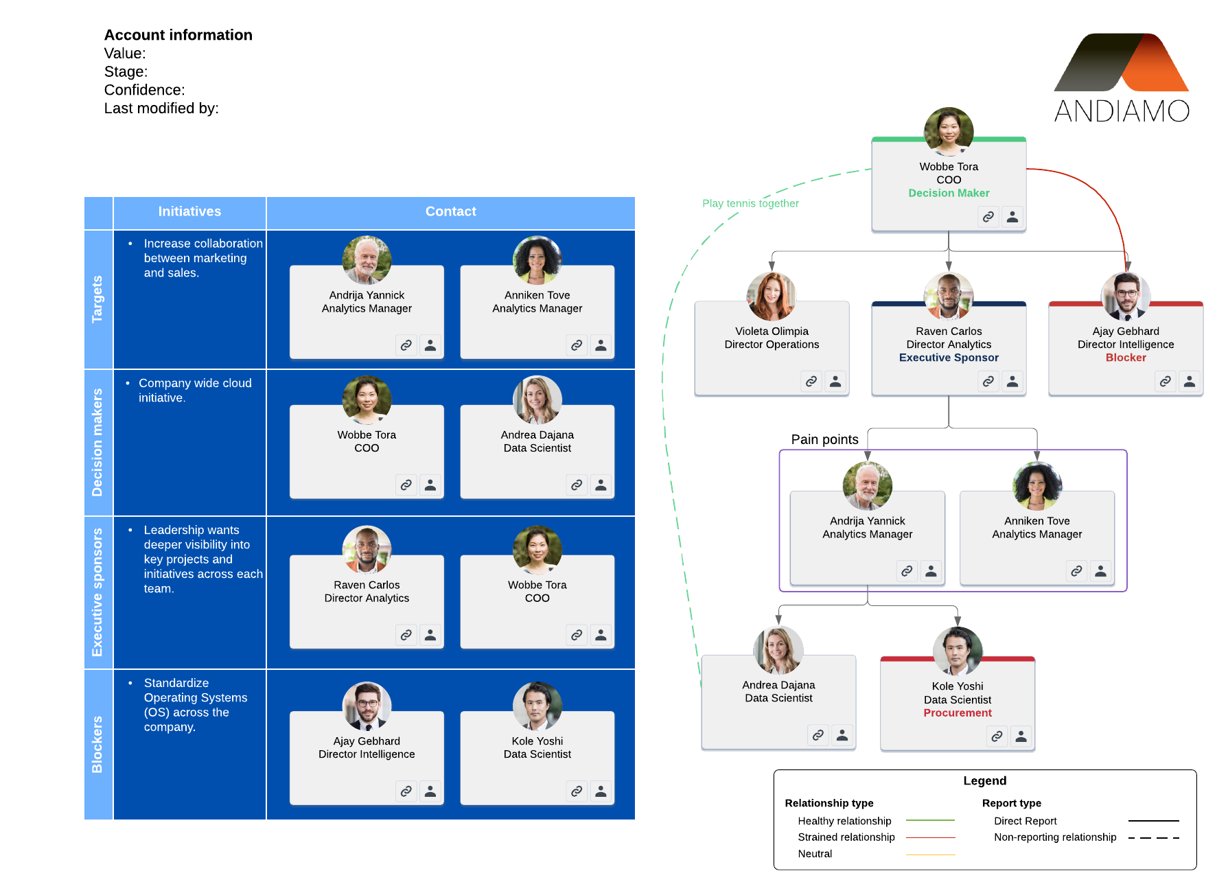 Salesforce account map