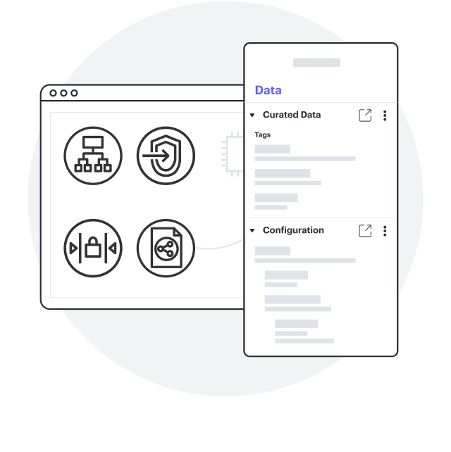 visuele weergave van de verschillende iconenbibliotheken voor verschillende cloud providers in lucidchart