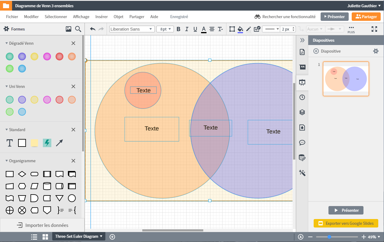 Easily share your projects and ideas with stakeholders