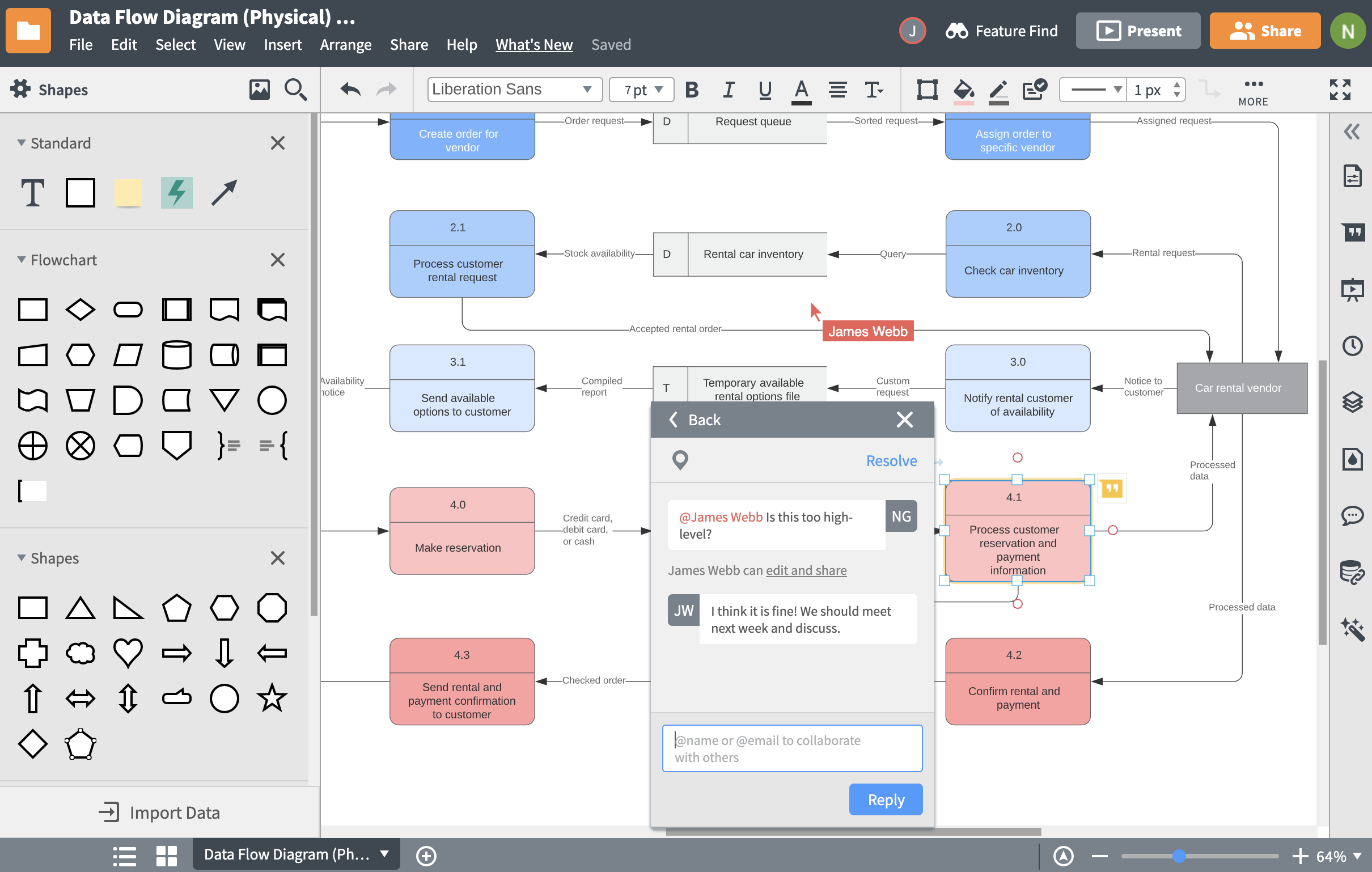 Explore our templates to format and customize your workflow diagram