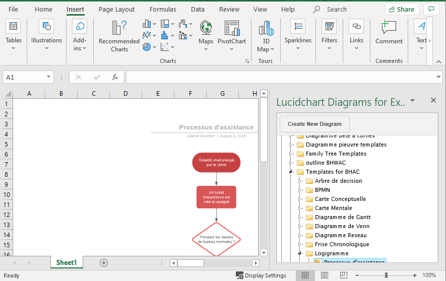 Intégration aux applications Microsoft Office