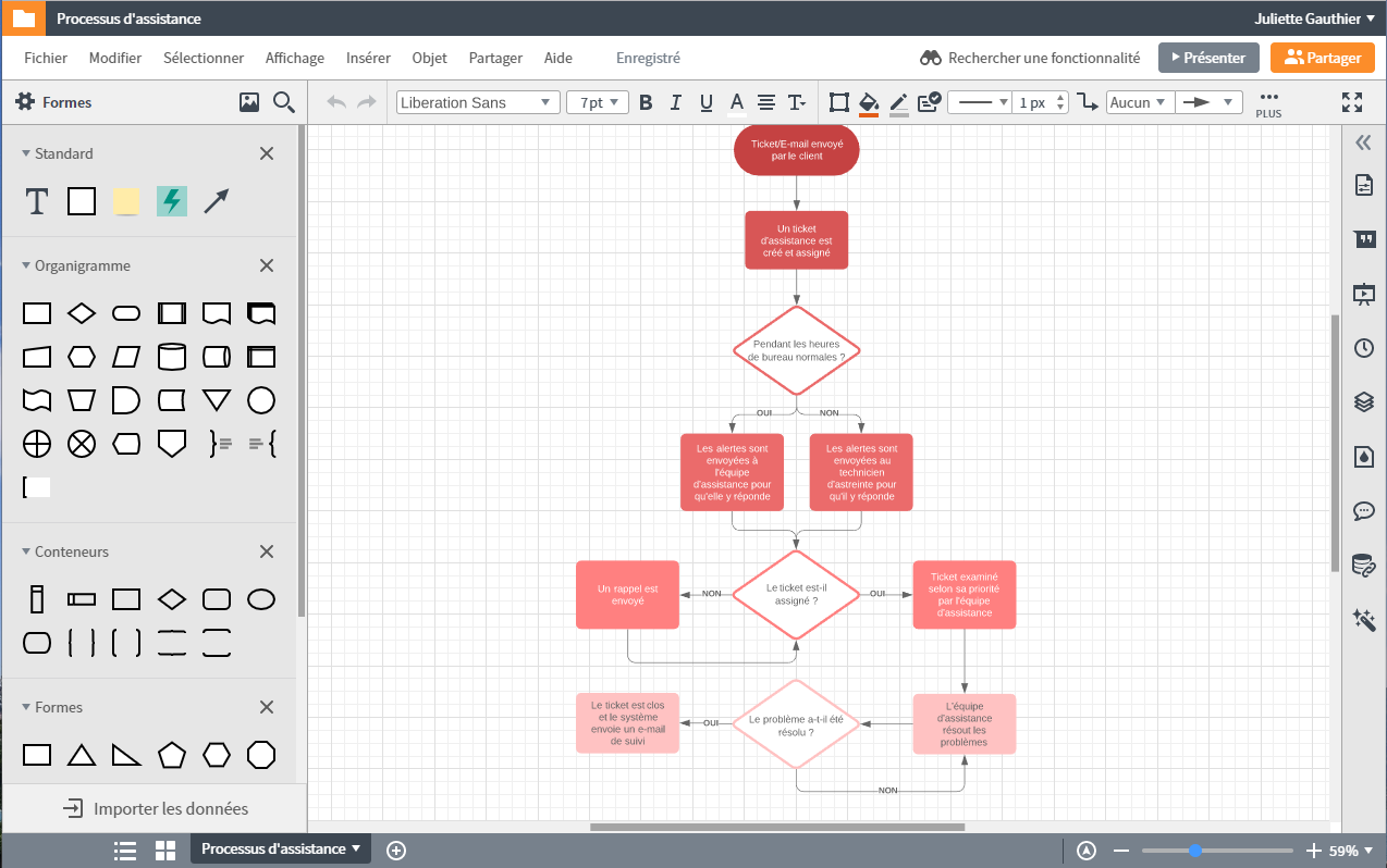 Easily build, customise, and visualise your diagrams online
