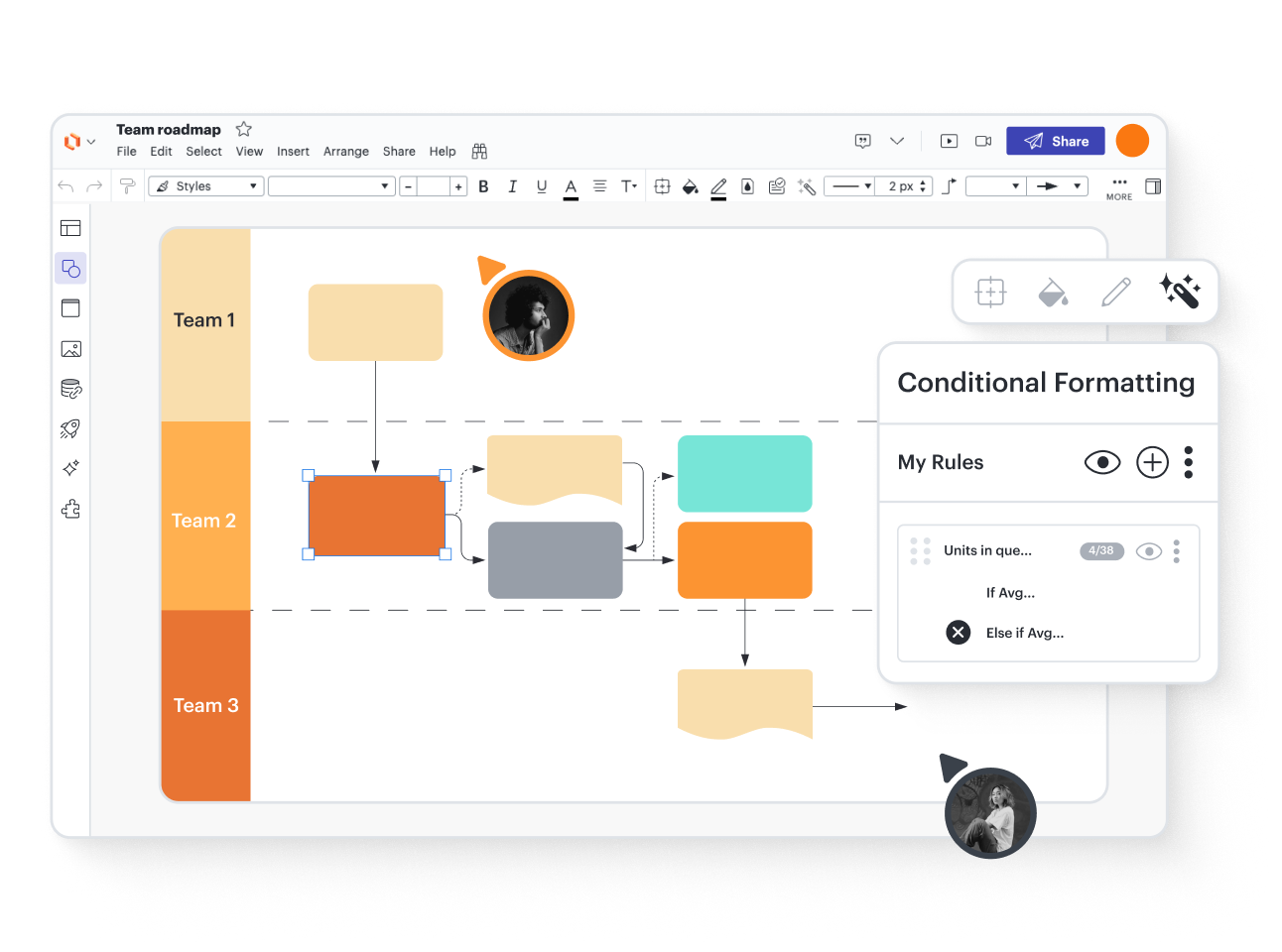 Collaborate in Real Time with Lucidchart