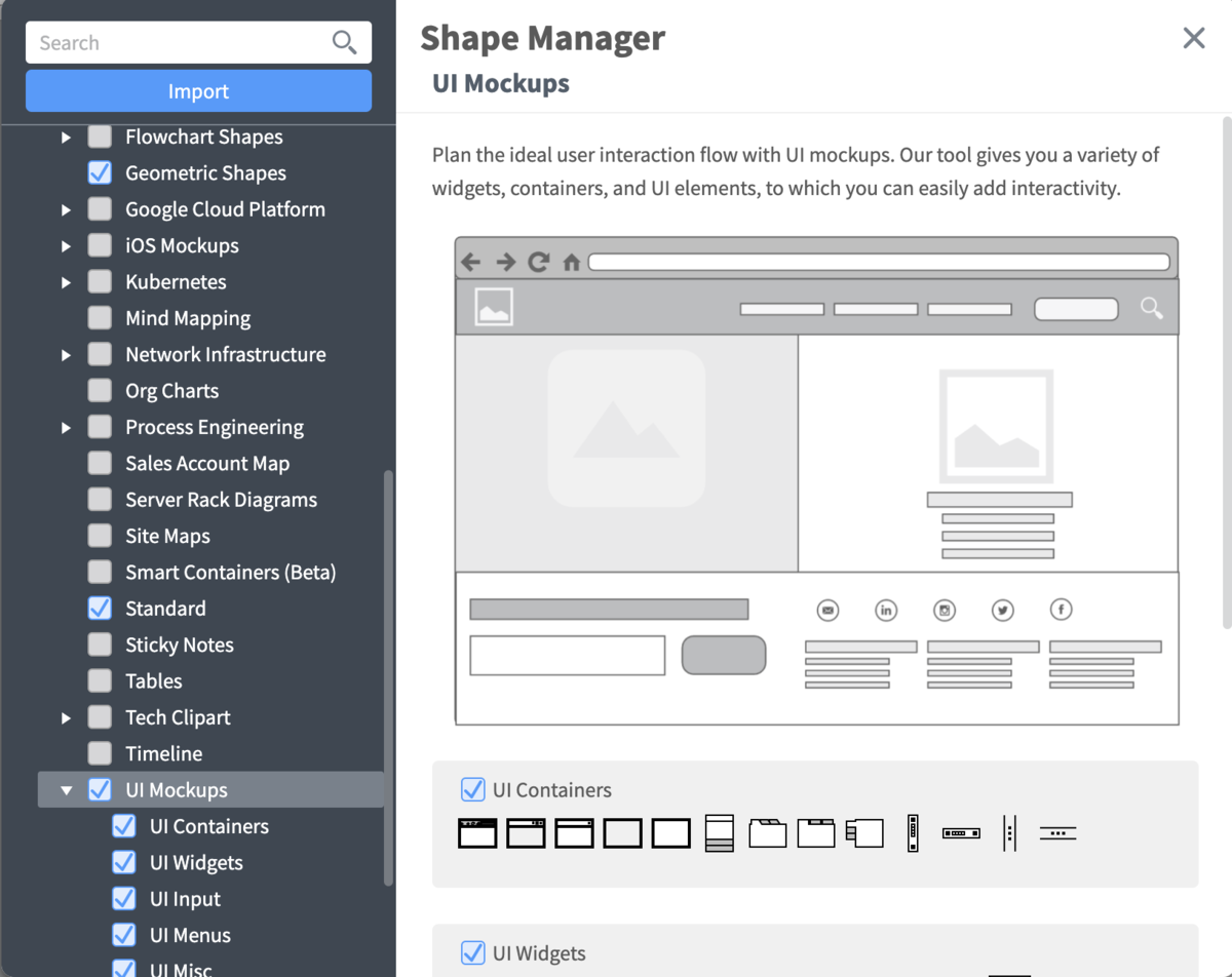 Explore our shapes—or create your own