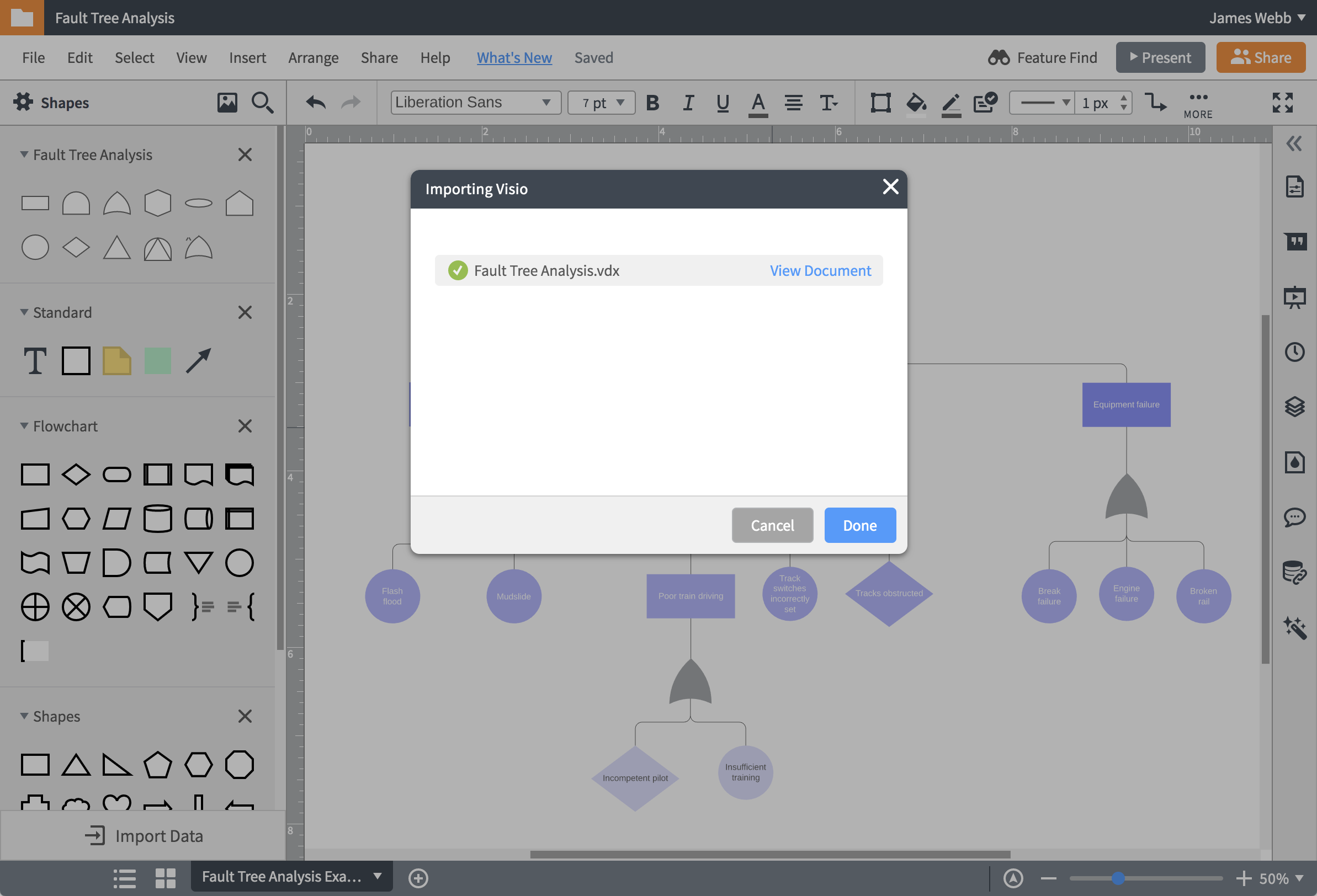 Import from Visio, Gliffy, OmniGraffle, and draw.io