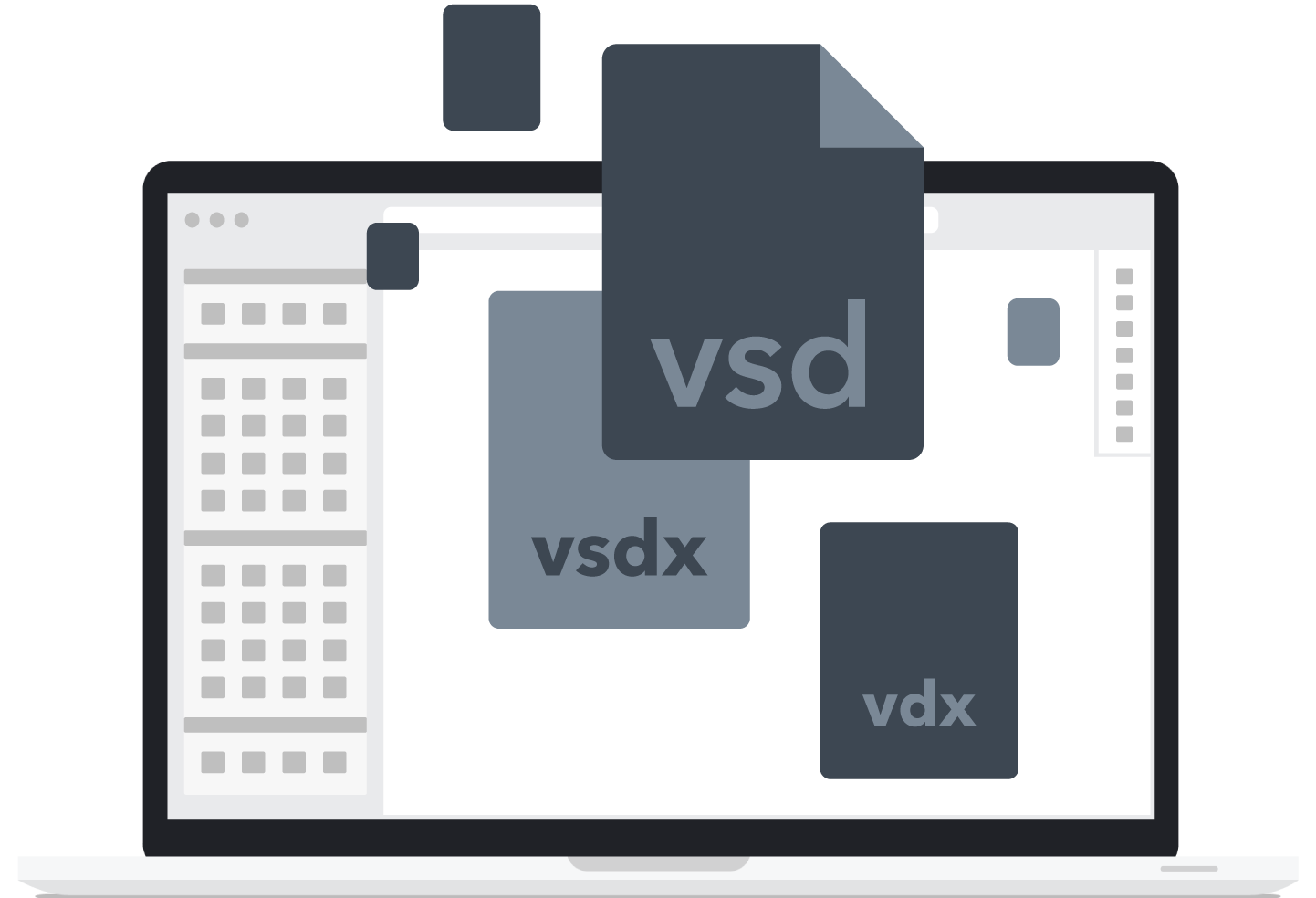 Visio import/export