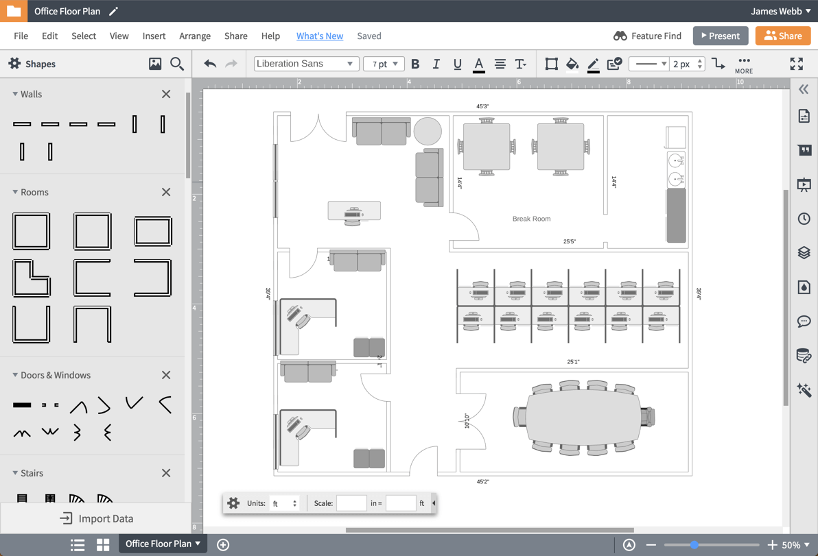 Floor plan Creator for all projects and users