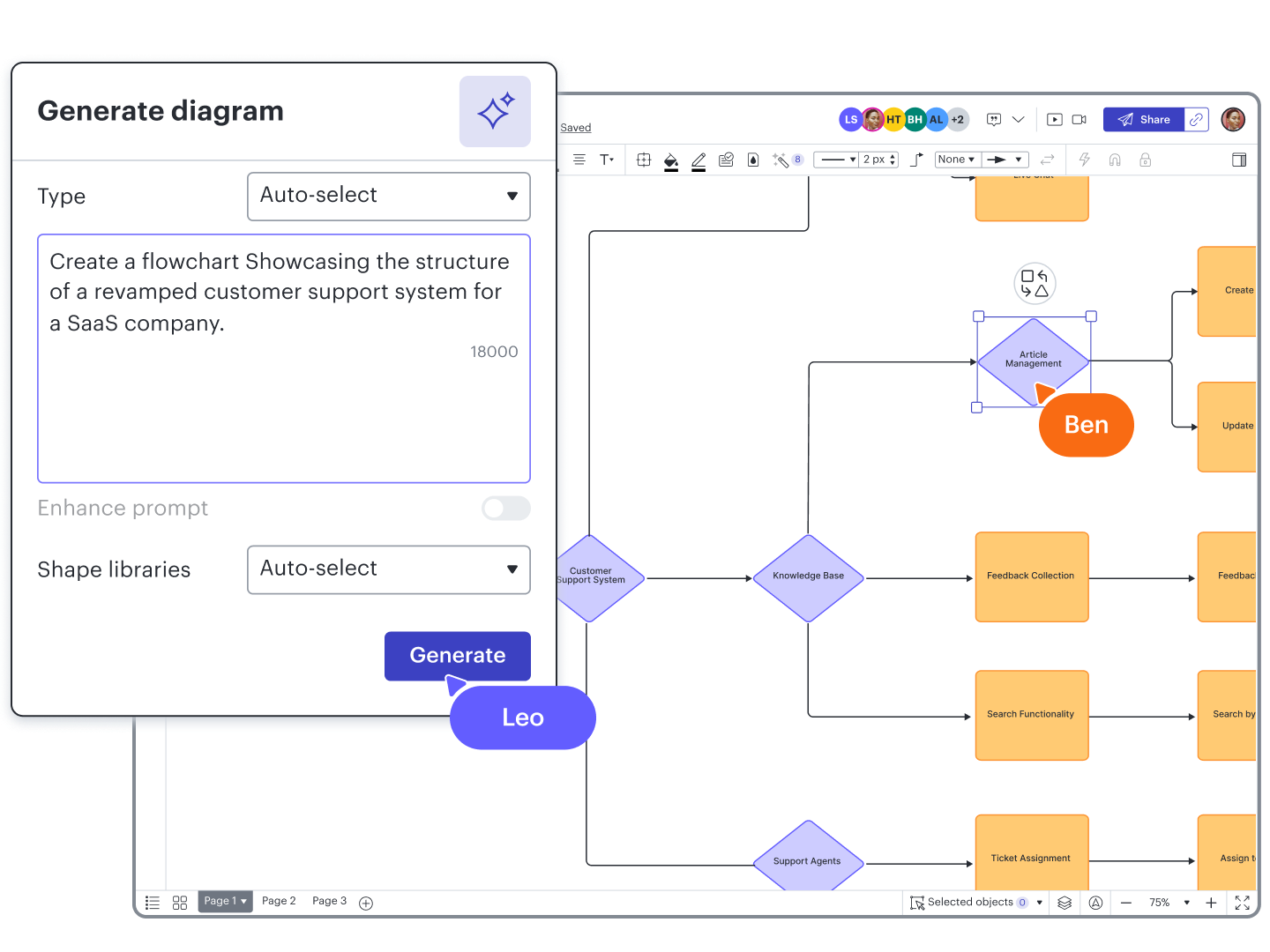 Generating Diagrams Instantly With Lucid AI | Lucid