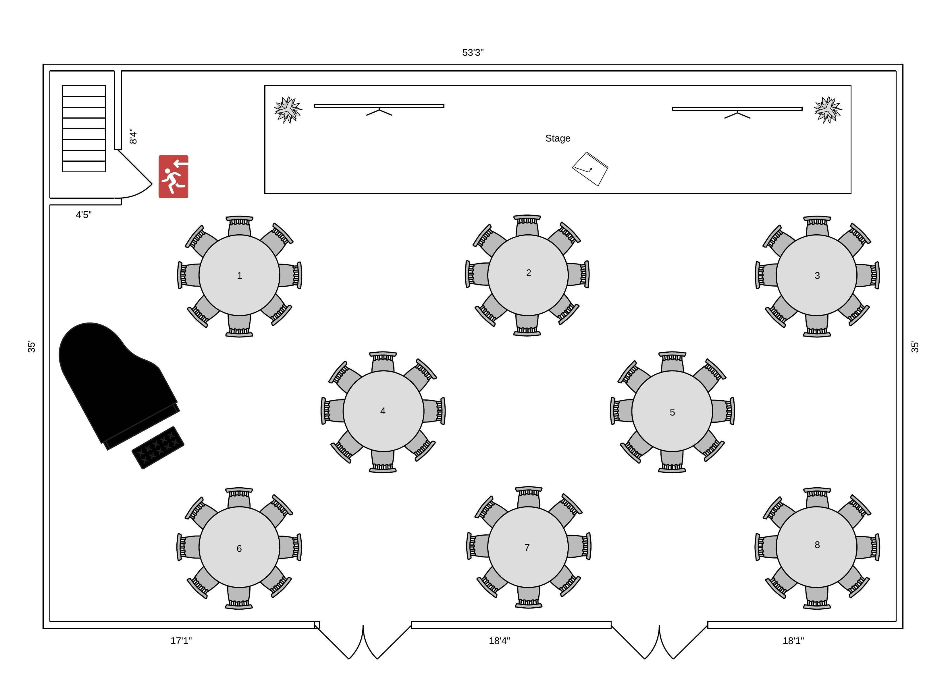 Event Floor Plan Template