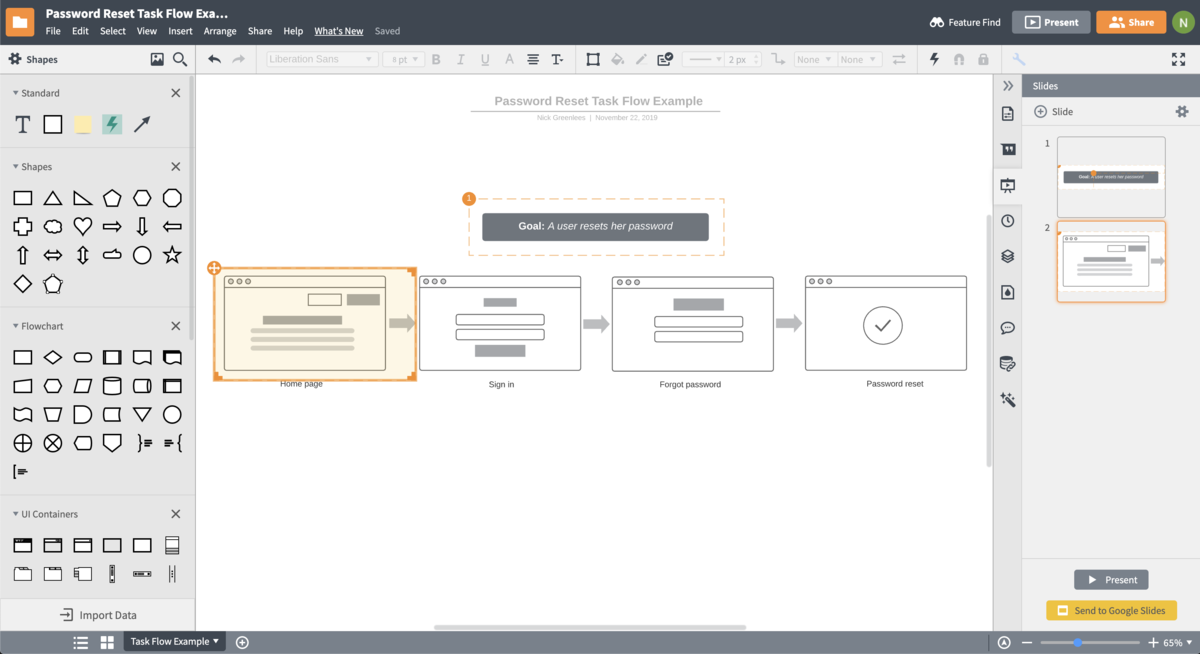 Present and share your diagrams