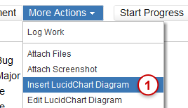 How to use the Lucidchart add-on for Jira Software Server