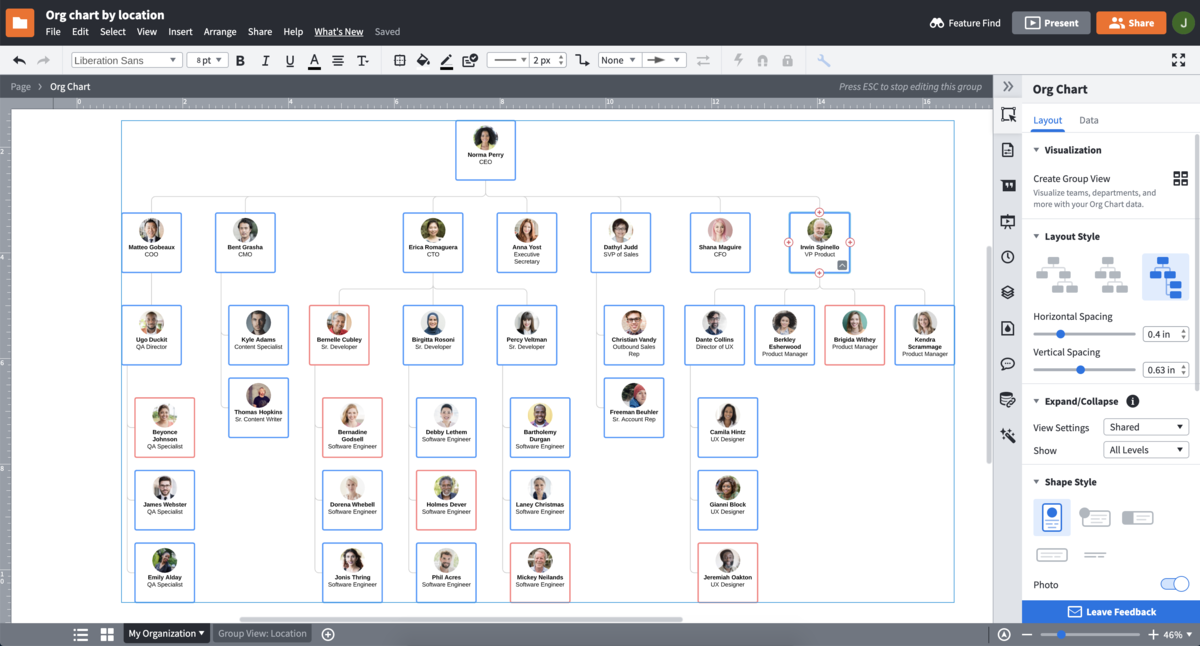 Manage, sort, and update with ease