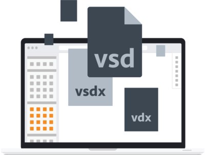 Microsoft Visio documents: import and export