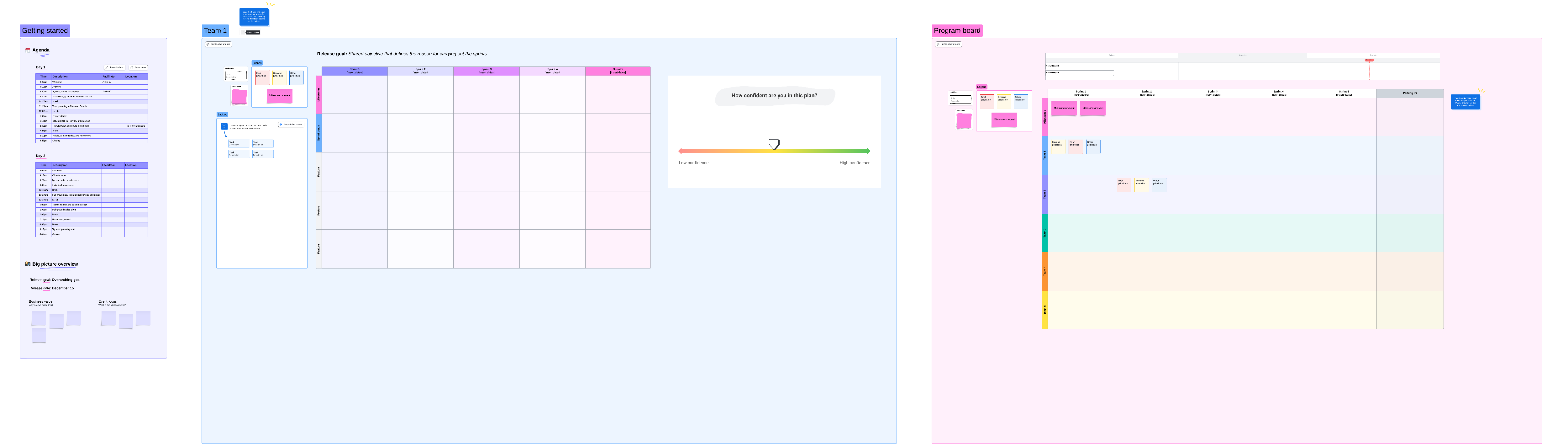 Big room planning template (click on image to modify online)