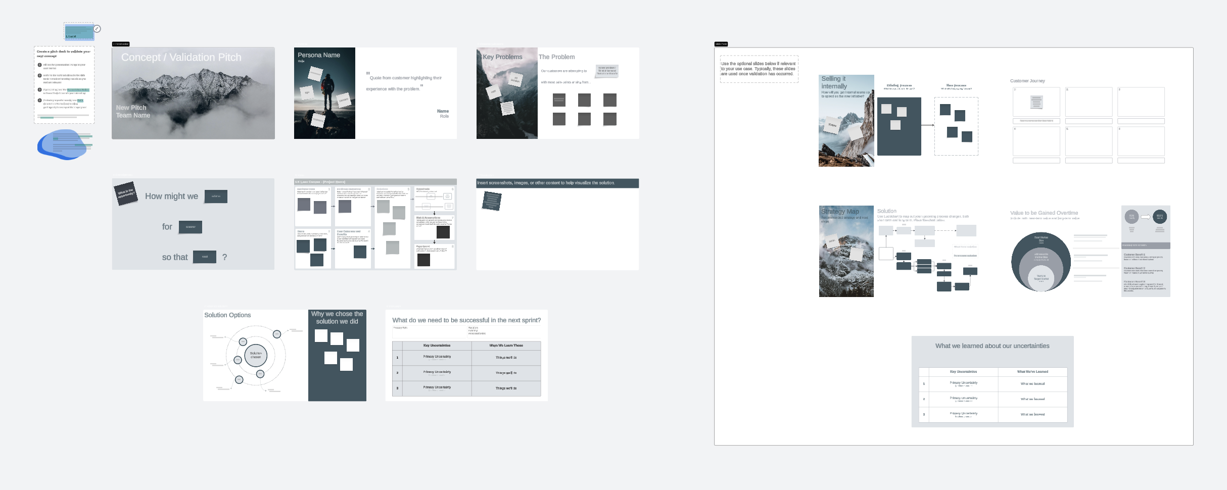 Use and share our template for innovation checkpoints to create clarity and consistency.