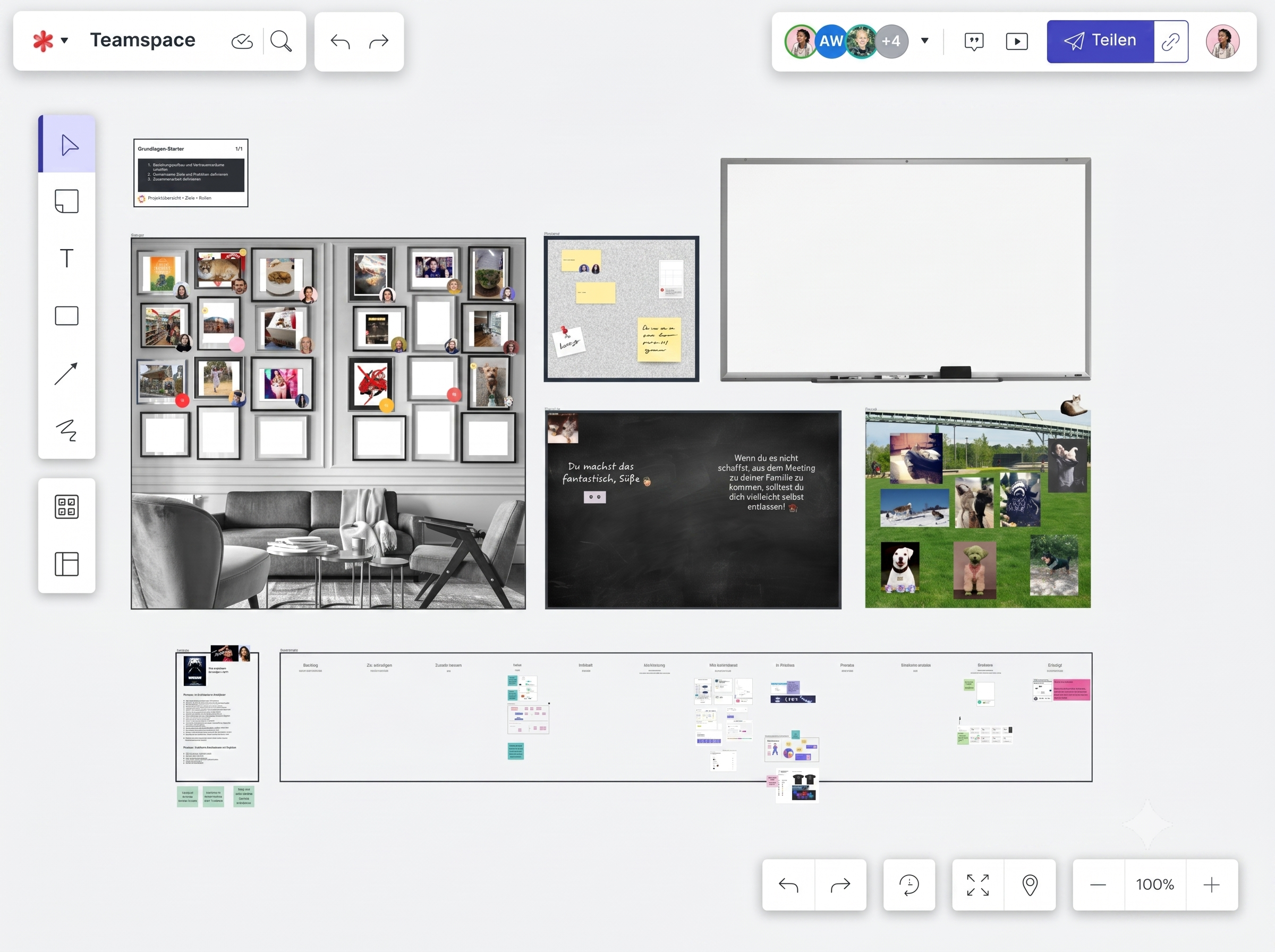 Teamspaces in Lucid für vereinfachte Kollaboration
