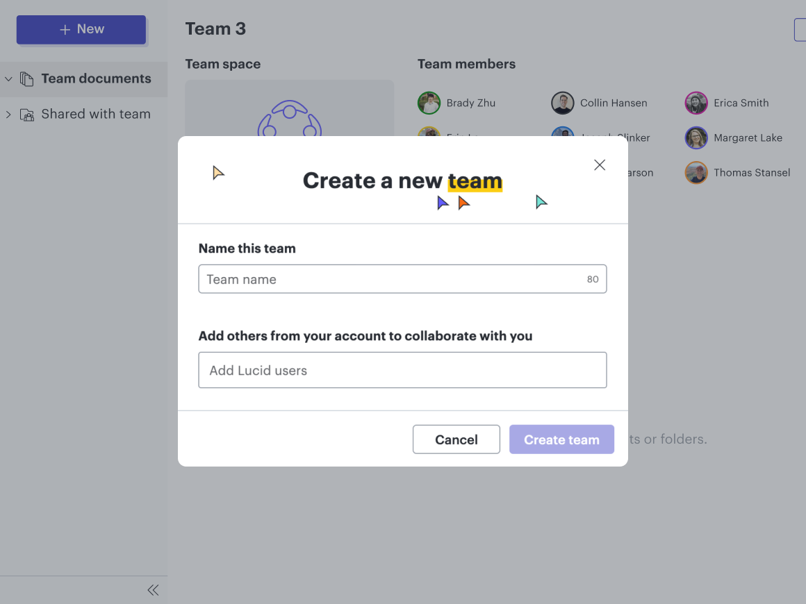 Team hub