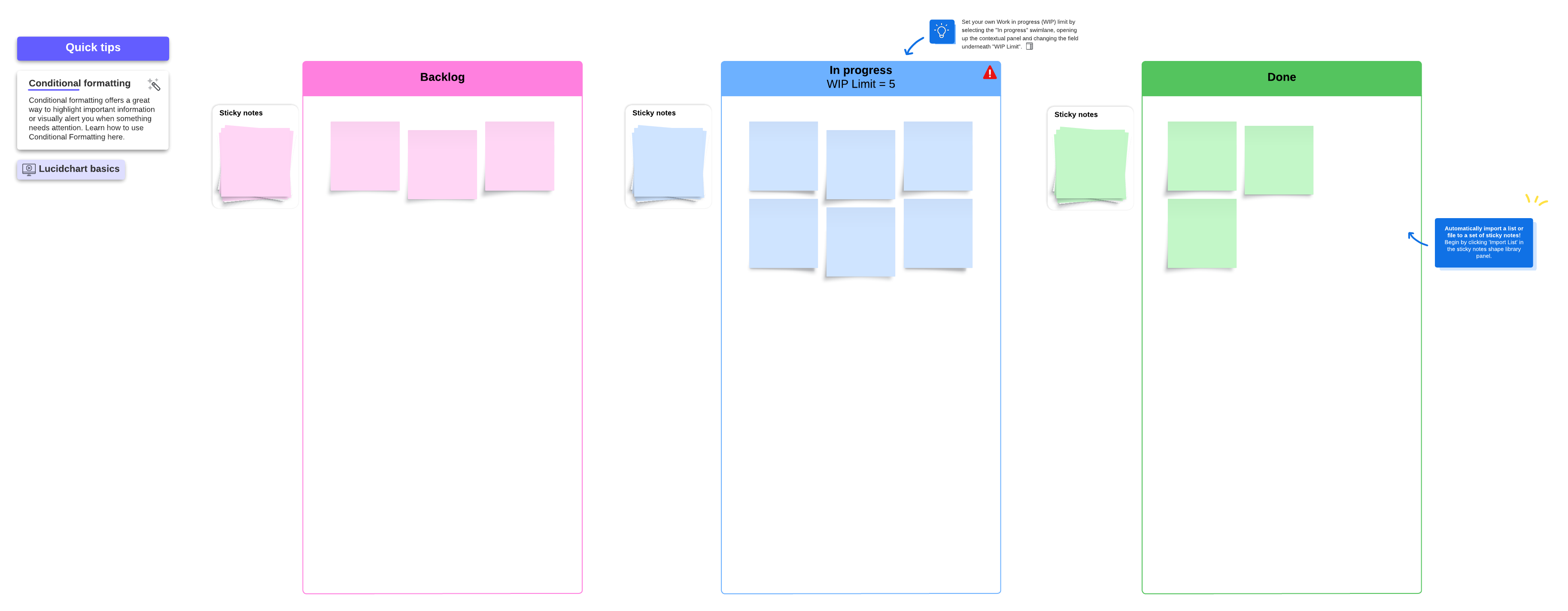 Quadro Kanban (clique na imagem para modificar online)