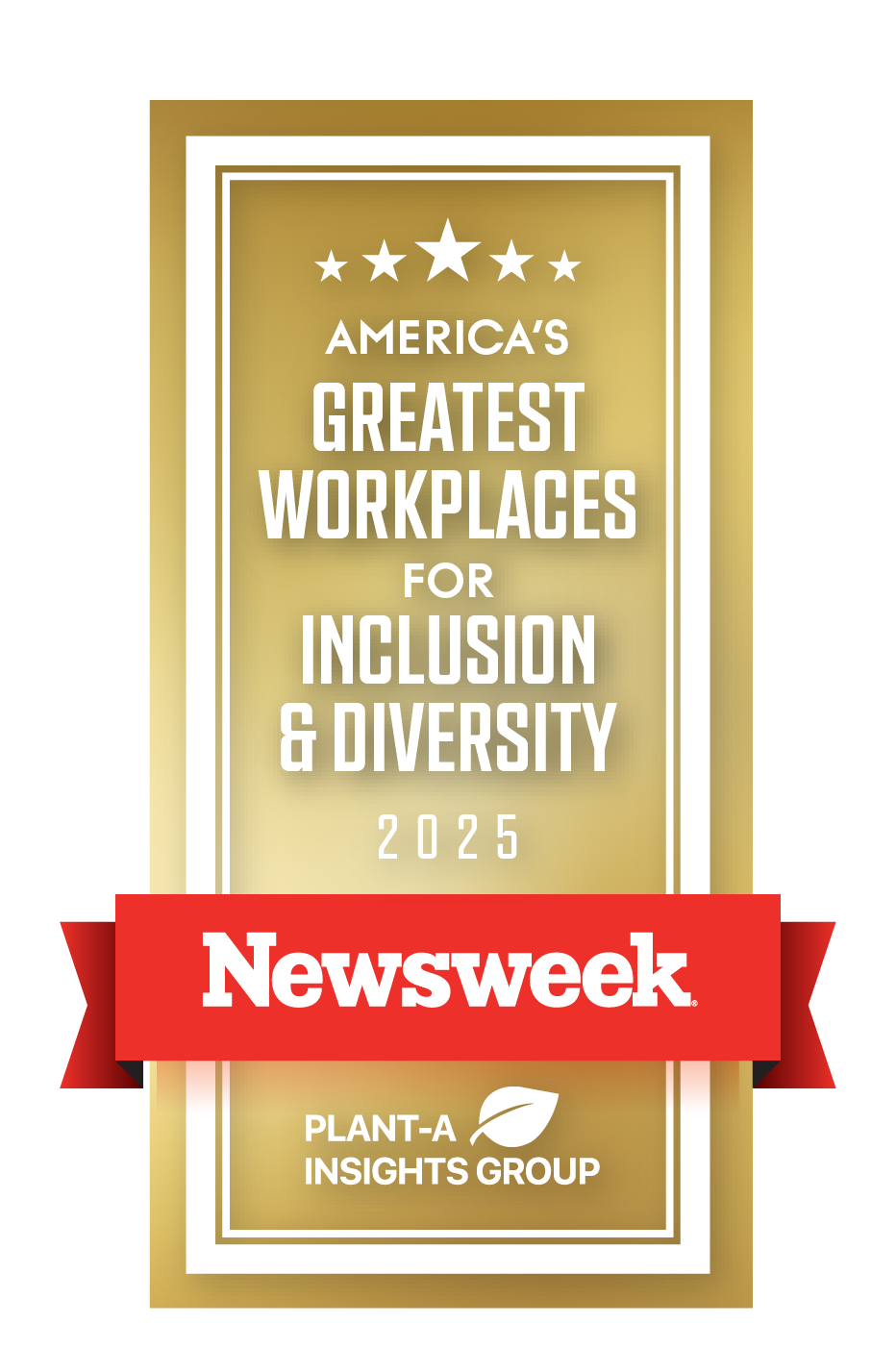2025 Newsweek - America's Greatest Workplaces for Diversity and Inclusion