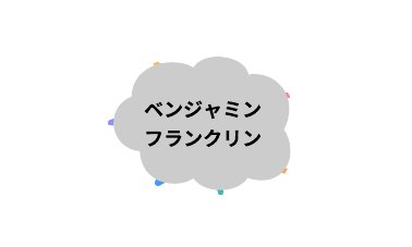 マインドマップの書き方の中心部分の例
