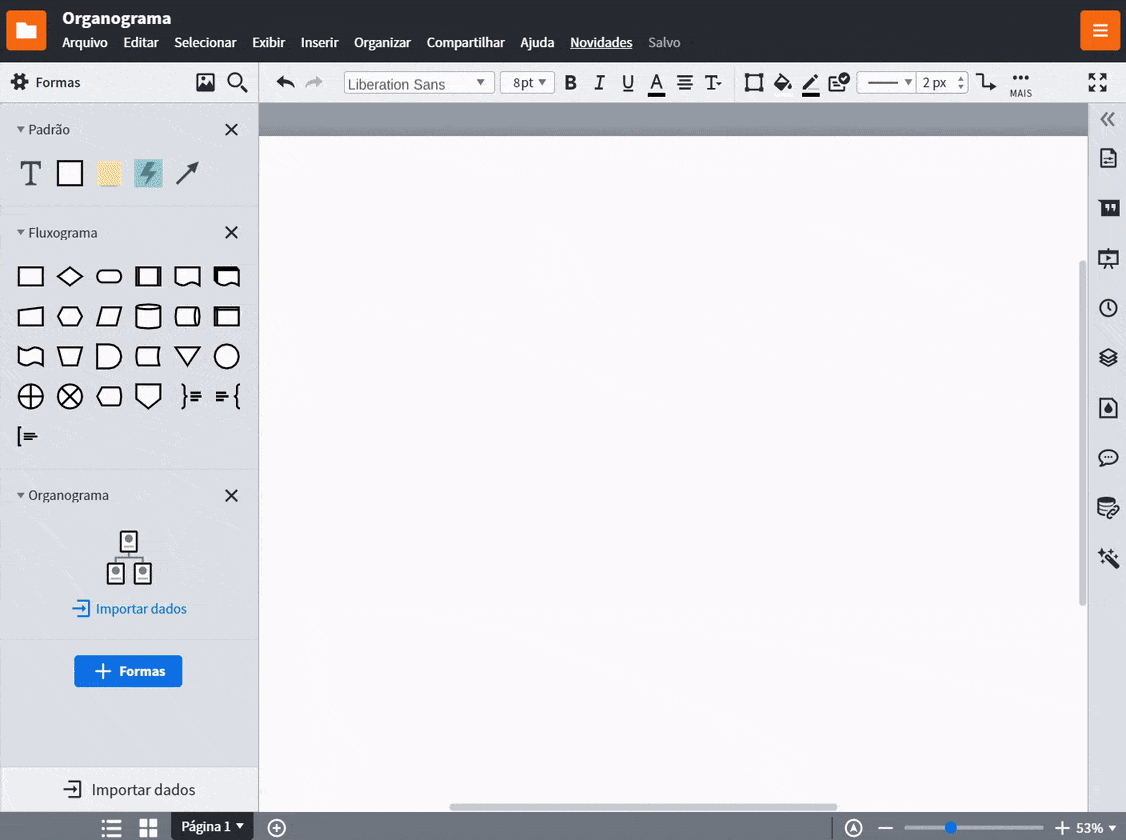 Como fazer um organograma no Lucidchart