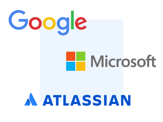Lucid integreres med apps som Microsoft, Google og Atlassian