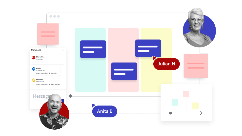 Imagen demostrando actividades visuales de Lucid