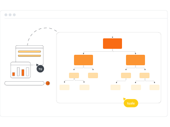 Link your data to your WBS diagram