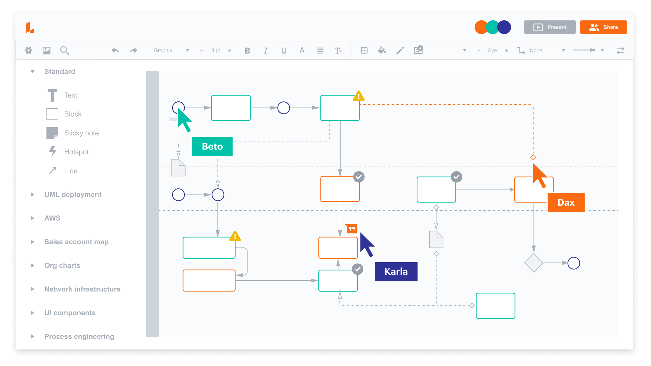 The intelligent diagramming application for every team