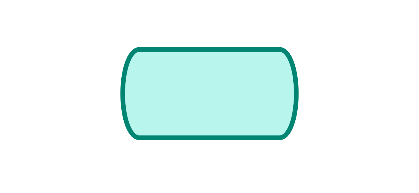 green rounded rectangle