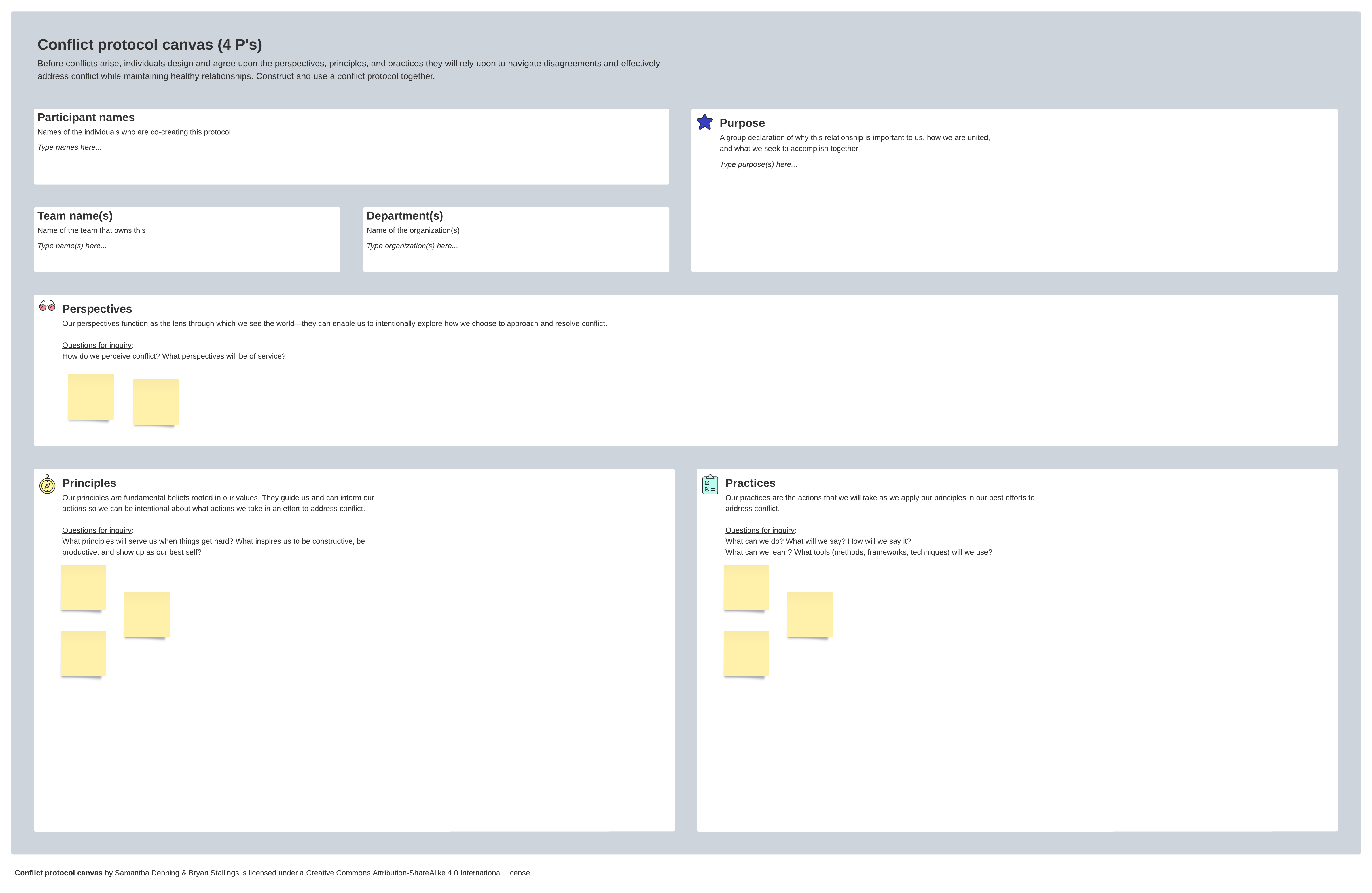 Collaborate to create a conflict protocol using this Lucidspark template. Click the image to get started.