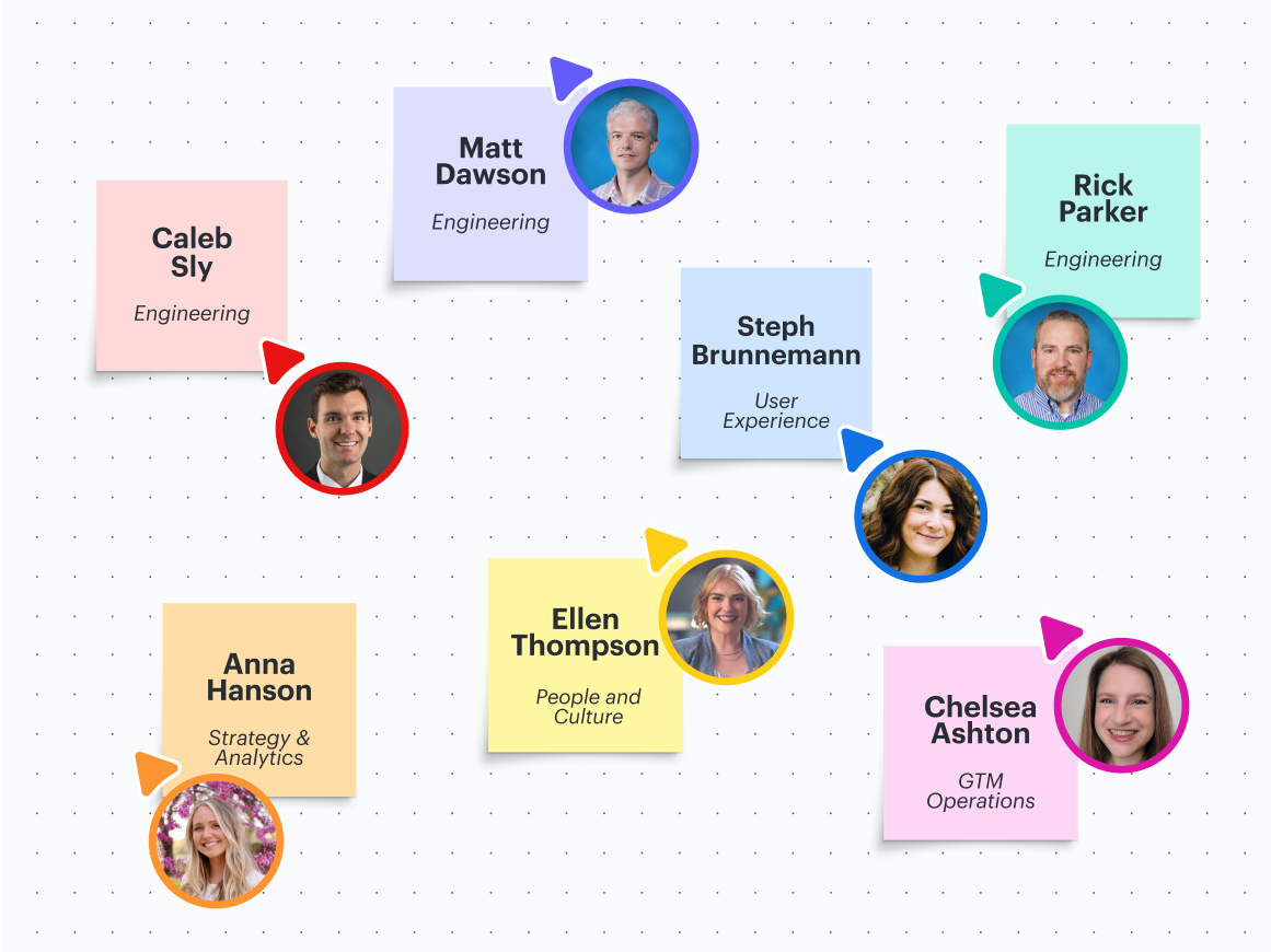 These Lucid employees use Lucid to improve processes in a variety of ways.