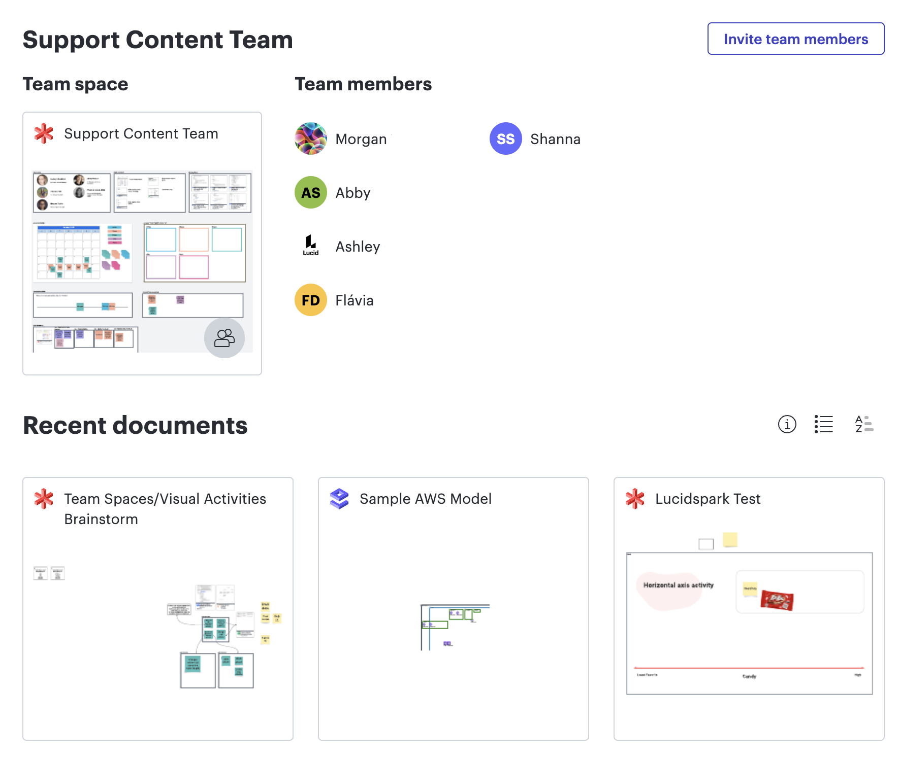 Lucid’s team hubs can help teams stay on track and gain additional visibility into their projects. Click the image to learn more.