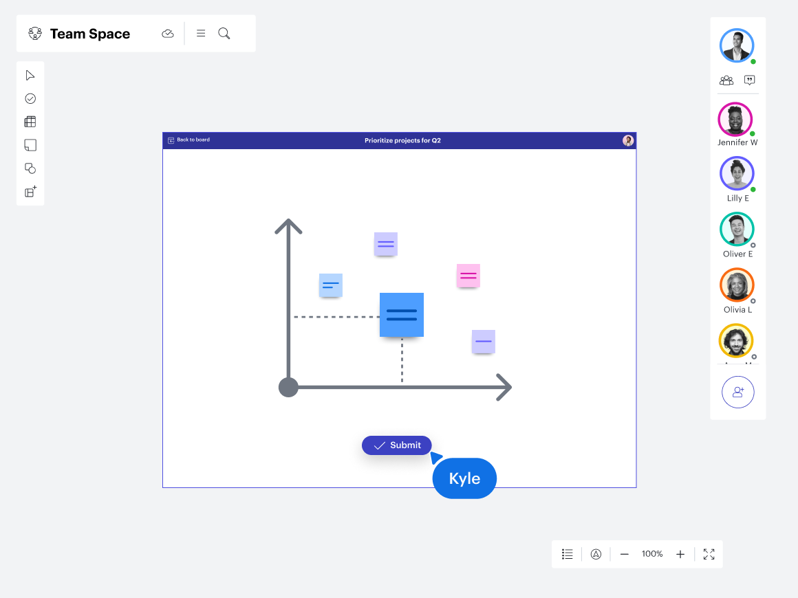 With Visual Activities, achieving consensus is as simple as viewing the results.