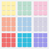 Post it Vorlage
