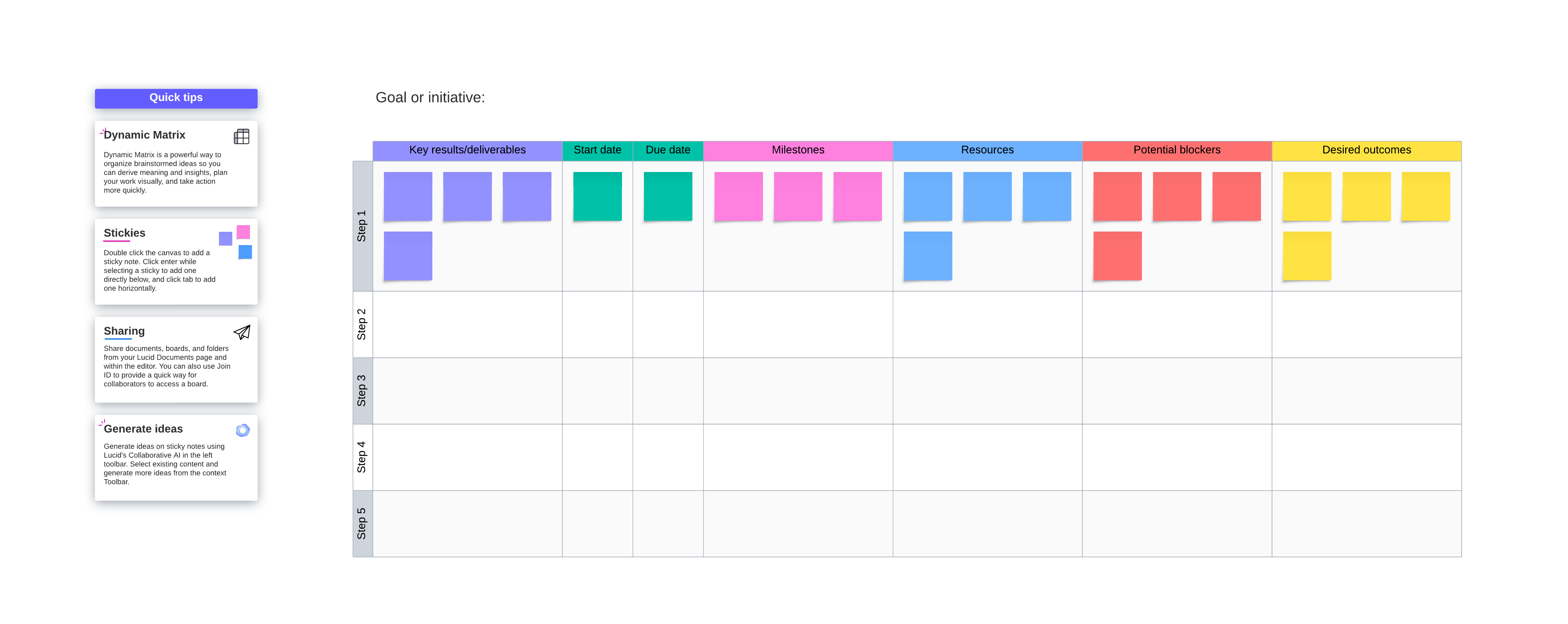 Action plan template (click to use template)