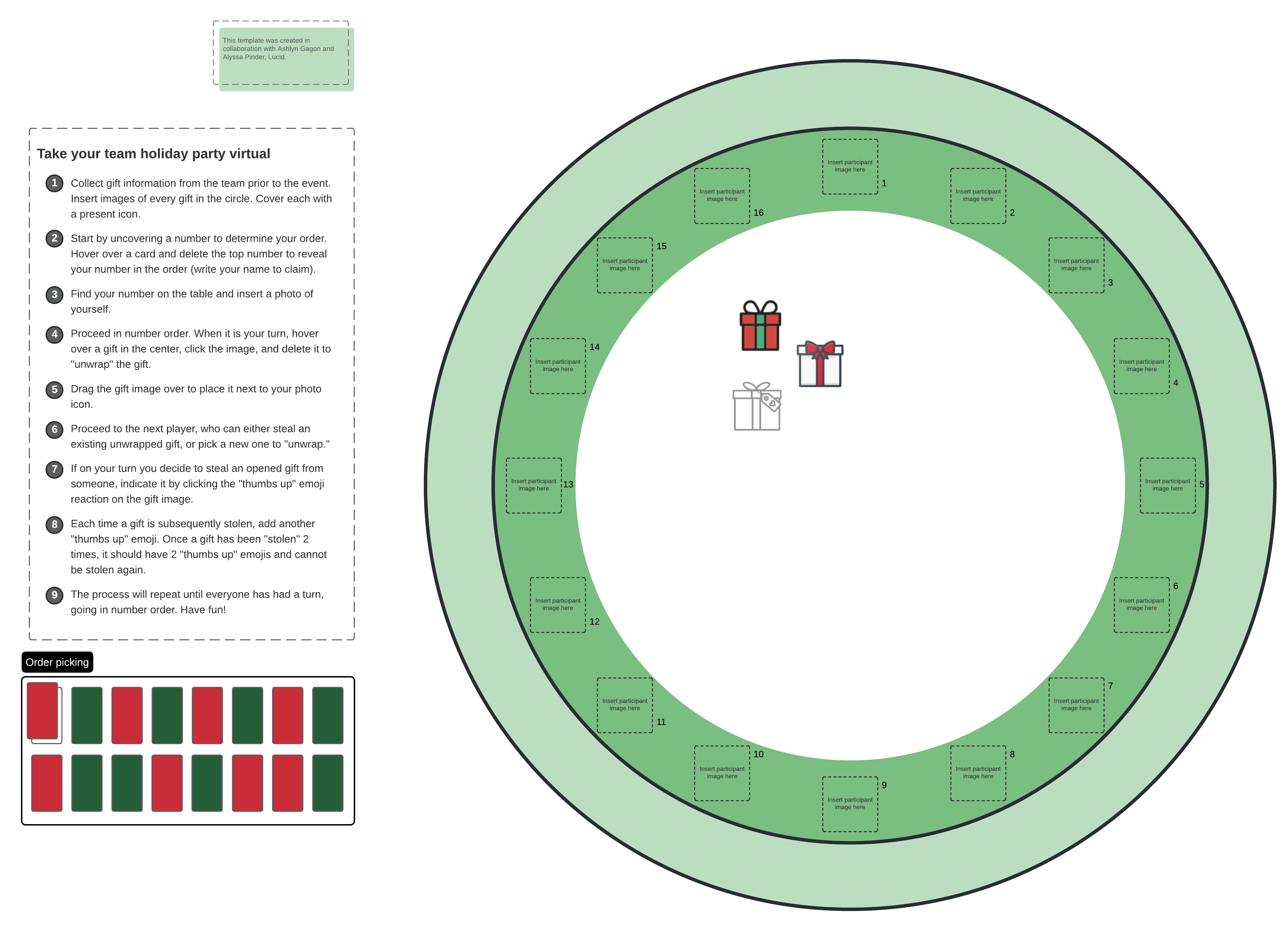 Gift exchange template (click on image to edit)