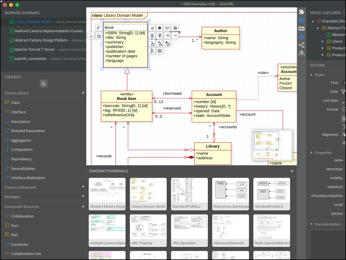 Competitive Star Uml Diagram