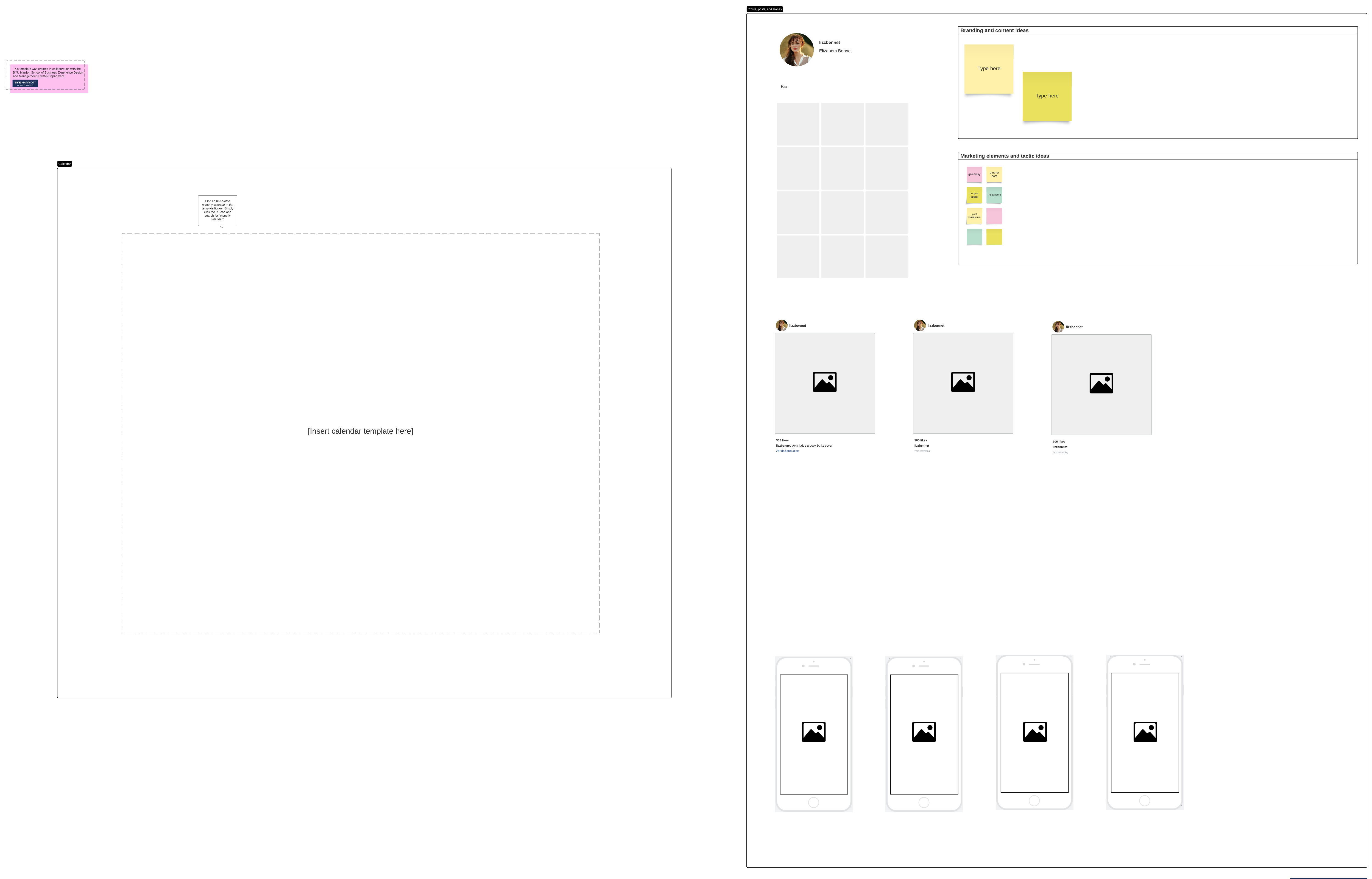 Social media planner template (click to use template)